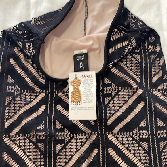 New 2 piece see through with beige material underneath set - Picture 9 of 9